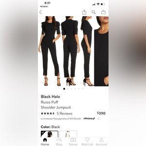 Black Halo Russo Jumpsuit